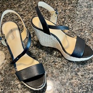 Michael Kors Woven Wedges